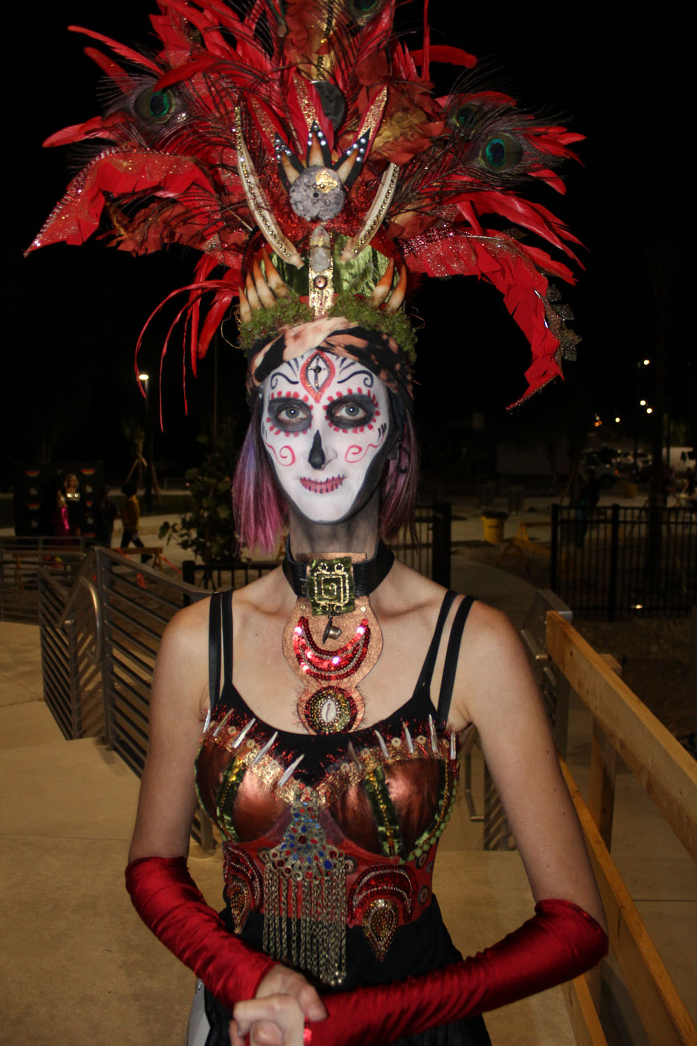 Headdress Ball 2017 photo - Duval Street, Key West